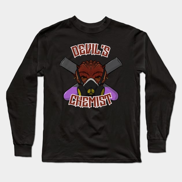 Devil's Chemist Long Sleeve T-Shirt by RampArt